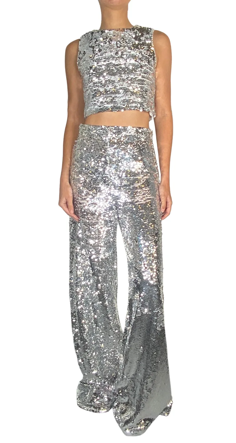SAINT MALE Pantalón Antares Plata