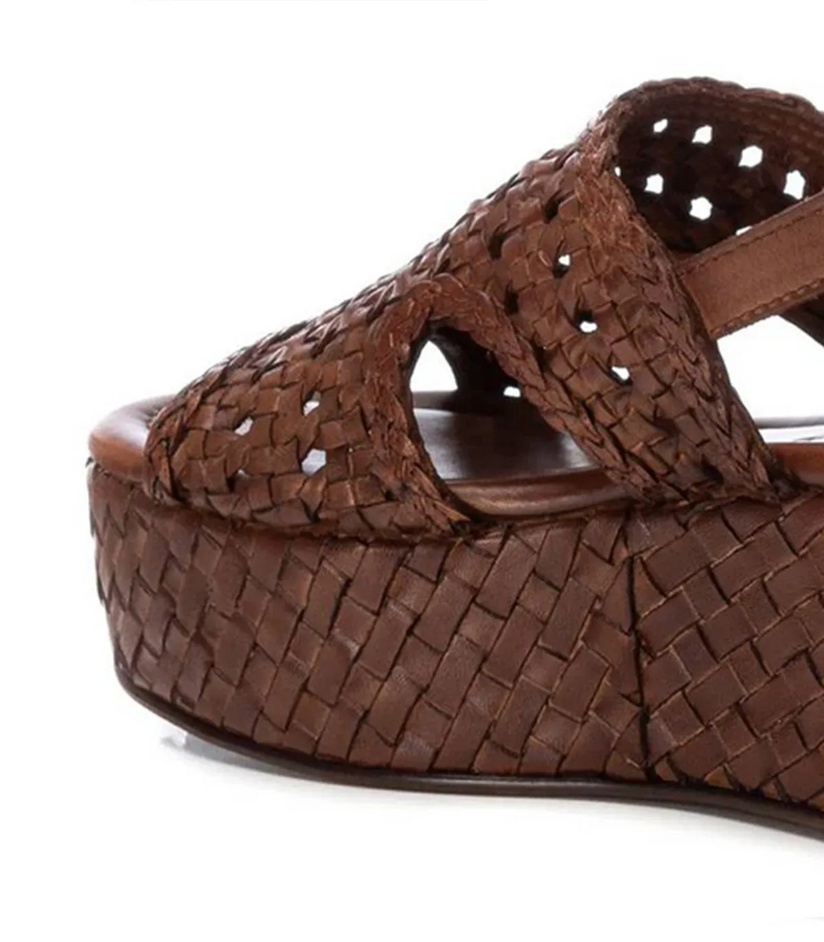 SANDALIA PLATAFORMA MUJER CARMELA 16163604 MARRÓN