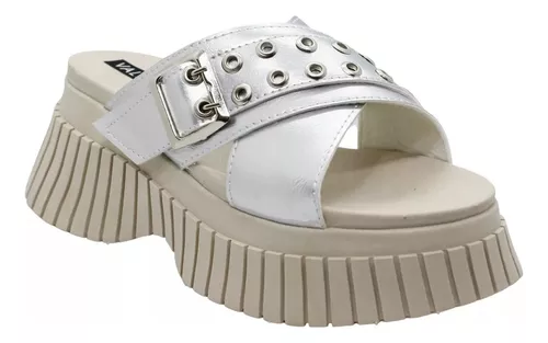 SANDALIAS DE MUJER PLATAFORMA CóMODA LIVIANA NEGRO ART800