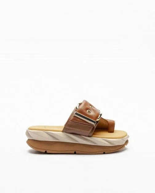 Sandalias de plataforma 4ccccees Mellow Glow Camel