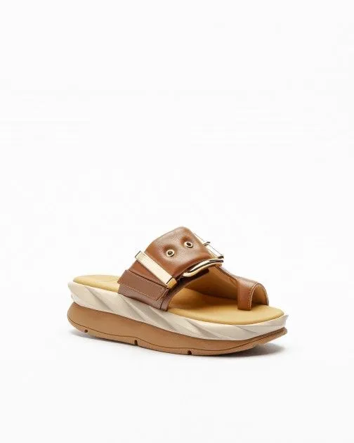 Sandalias de plataforma 4ccccees Mellow Glow Camel