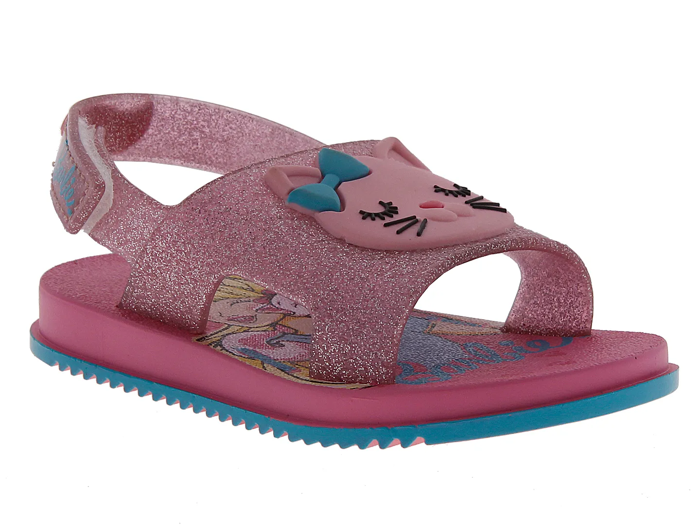 Sandalias Ipanema Cat Baby Rosa Para Niña