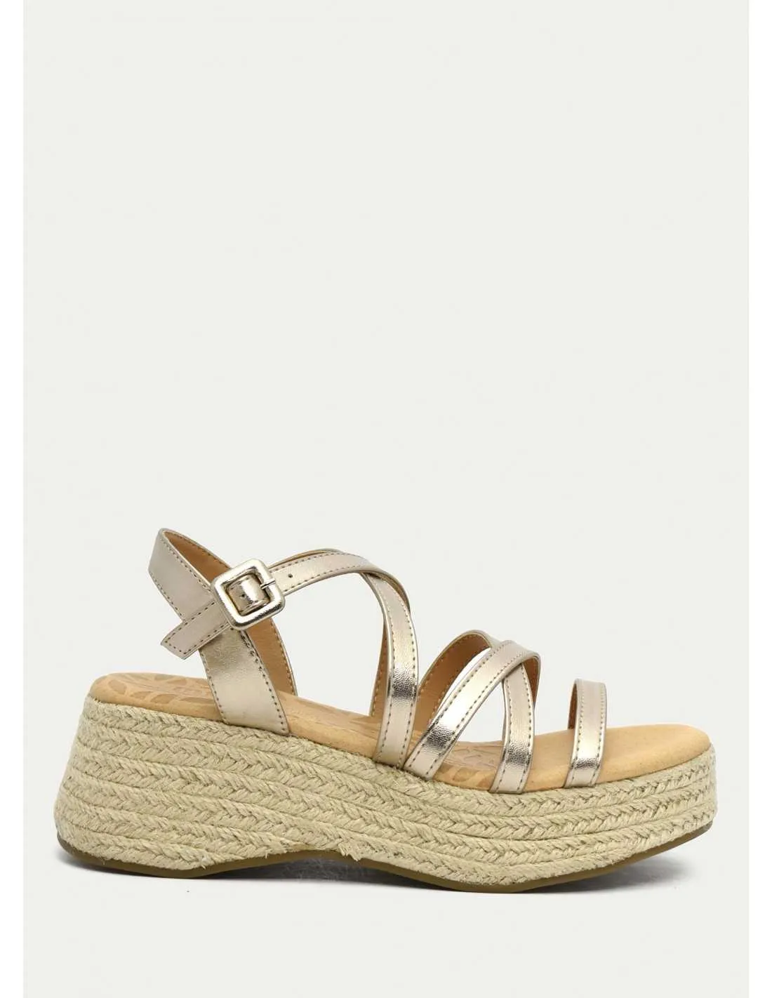 SANDALIAS MUSTANG 51654 PLATINO 