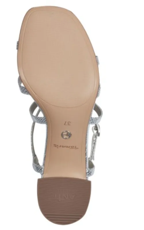 Sandalias Y Zue Tamaris 28204 piel vegana plateado