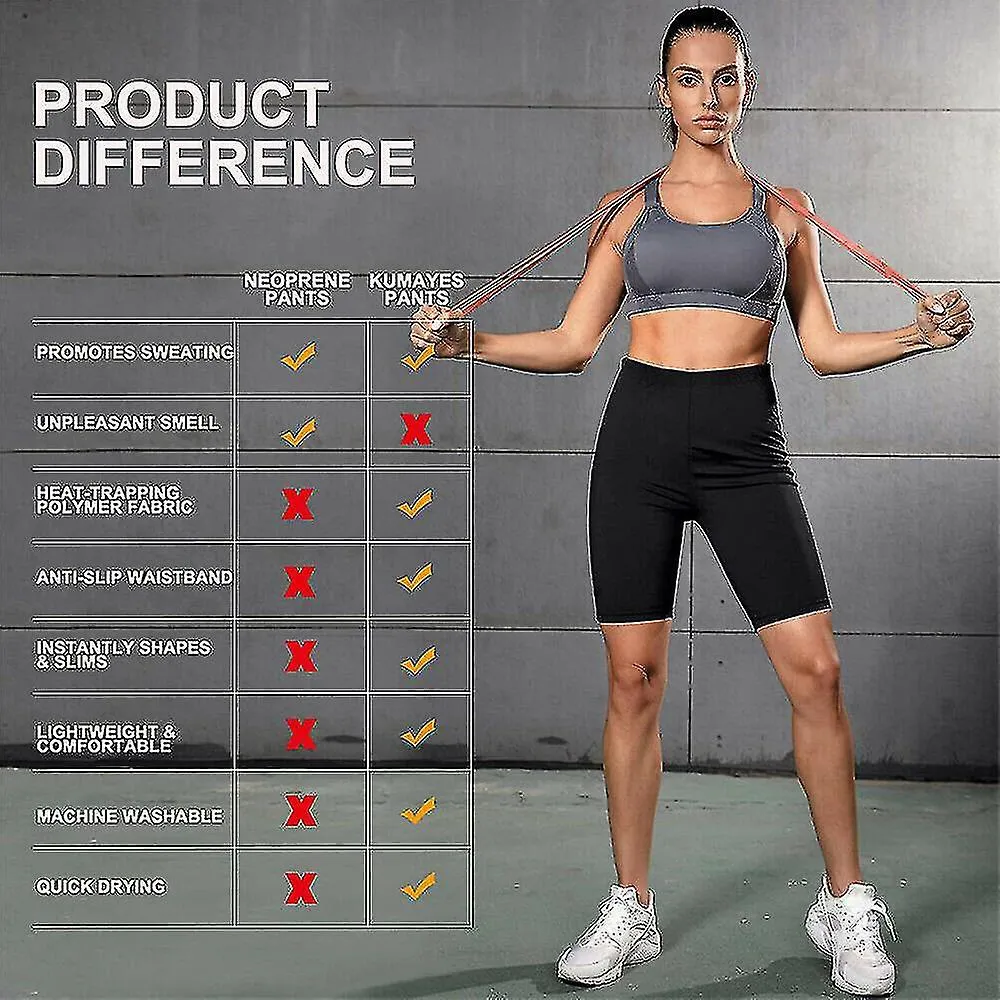 Sauna Sudadera Faja Legging de cintura alta Pantalones largos completos Entrenamiento Entrenador de cintura Moldeador corporal S