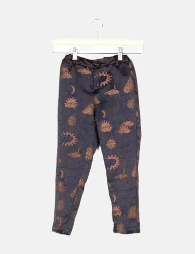 Scotch & soda Pantalón chino jaquard