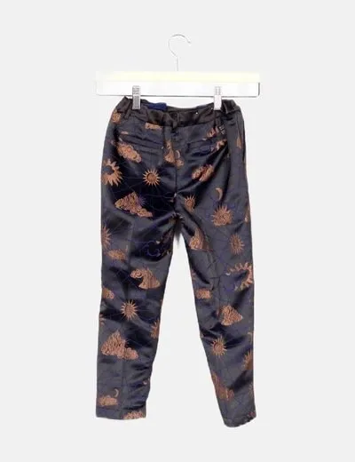 Scotch & soda Pantalón chino jaquard
