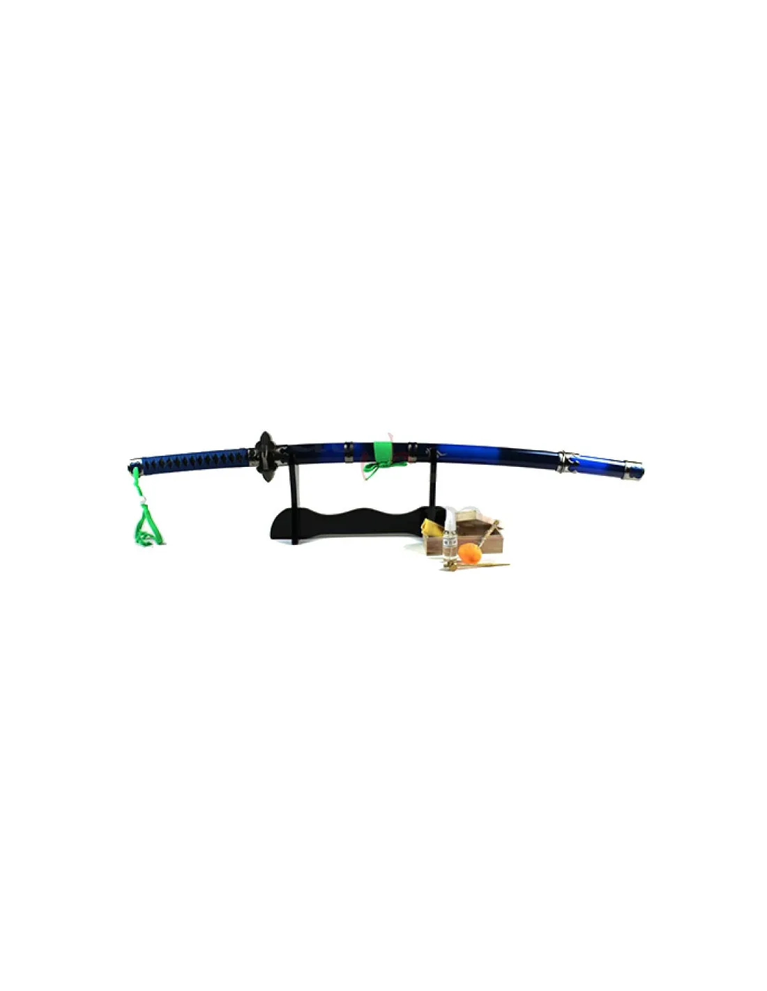 Set Katana forjada a mano Rin Okumura de Blue Exorcist