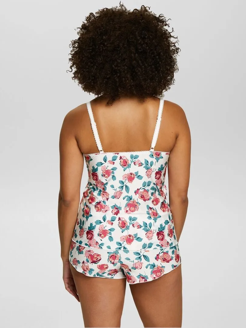 SHORT DE PIJAMA 'SANS COMPLEXE'  BLANCO