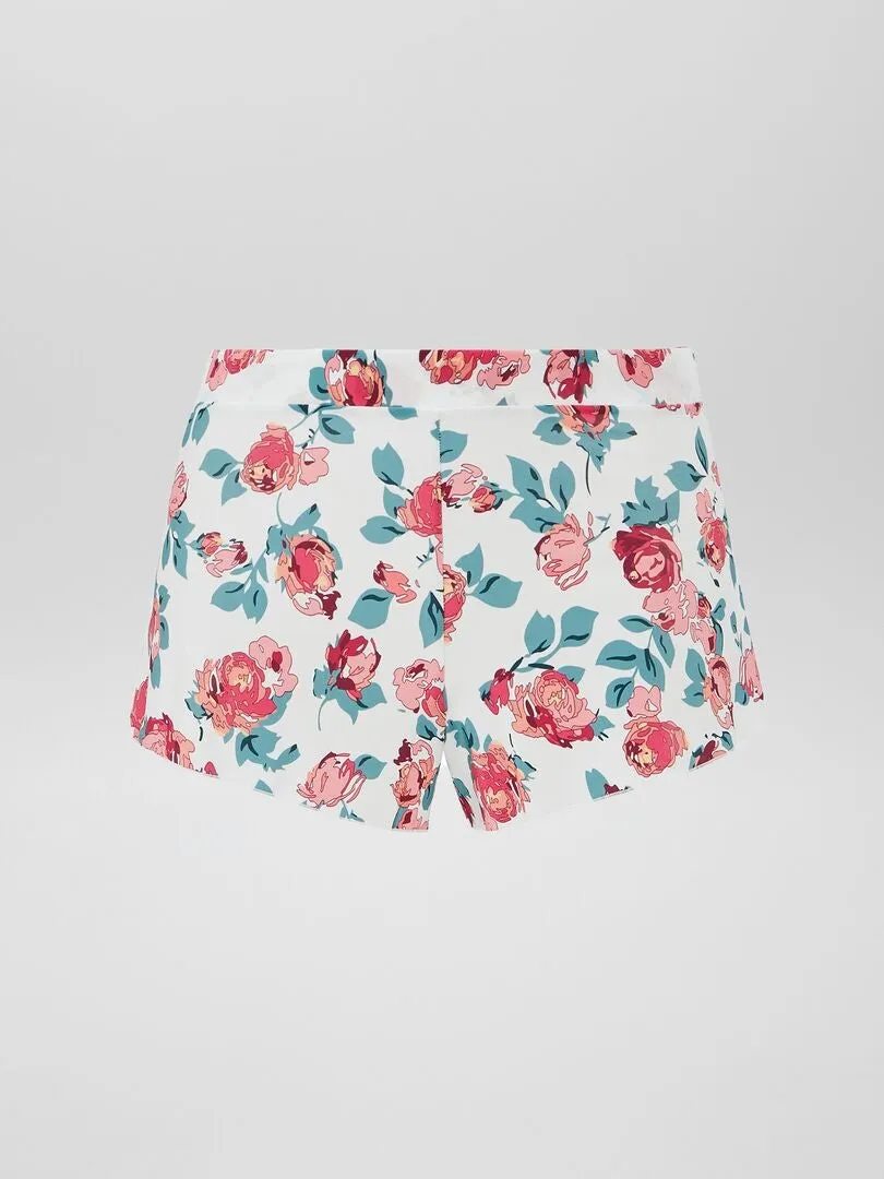 SHORT DE PIJAMA 'SANS COMPLEXE'  BLANCO