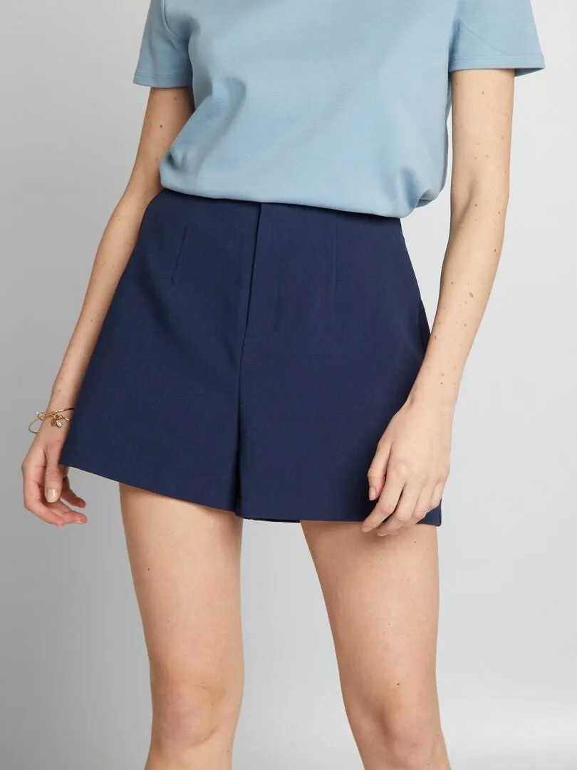 SHORT DE TIRO ALTO SMART  NEGRO