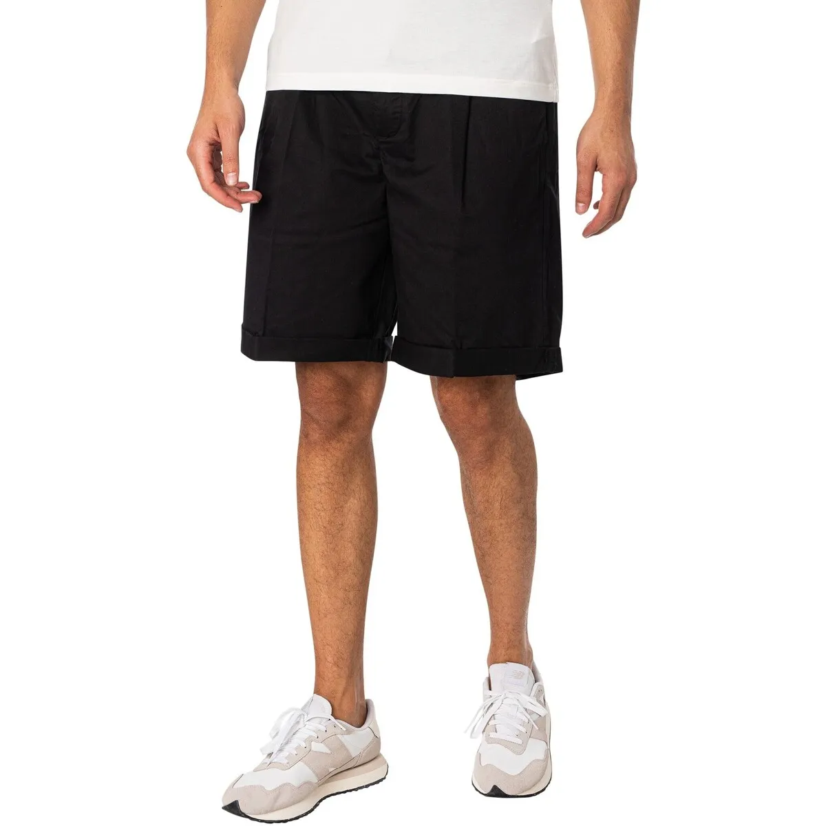 Shorts Deportivos Con Logo Recuadrado