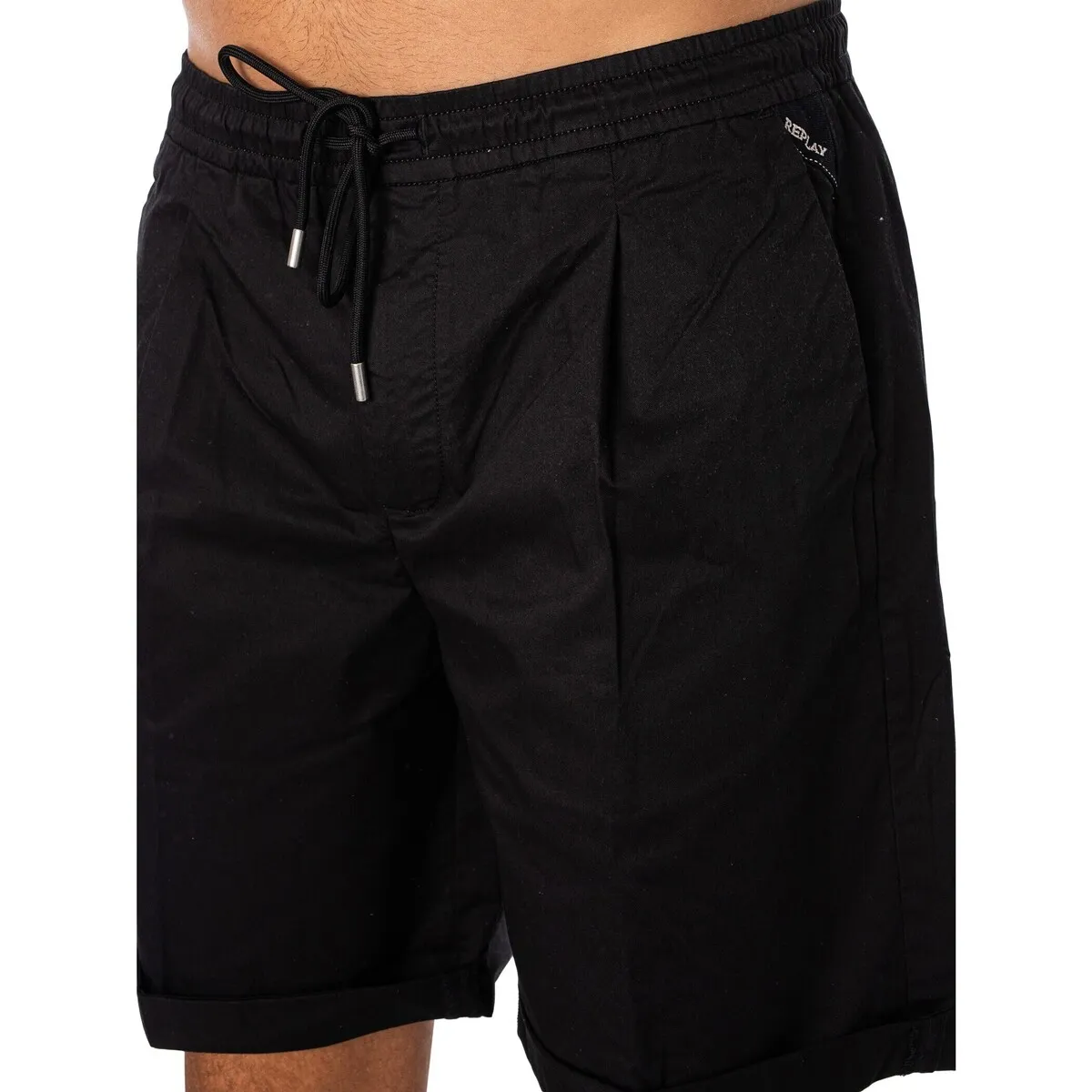 Shorts Deportivos Con Logo Recuadrado