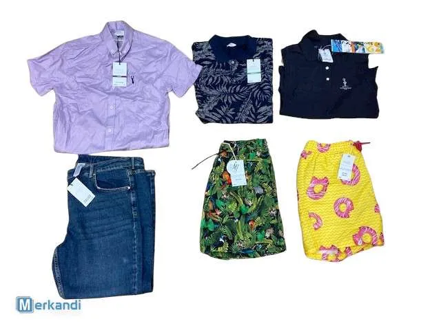 SIGUIENTE STOCK LOTE DE ROPA  OUTLET STOCK 1ª ELECCIóN, MOQ 1 PALET 250 KG.