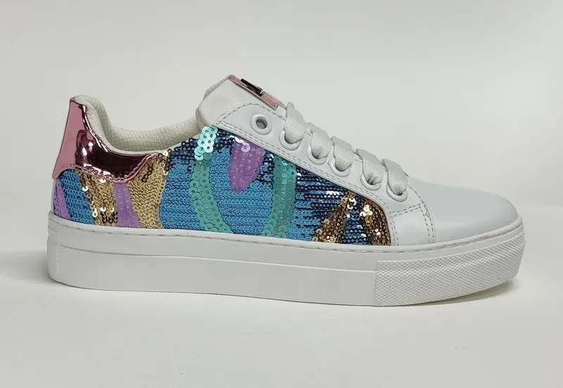 Sneakers Asso 16025 piel vegana blanco
