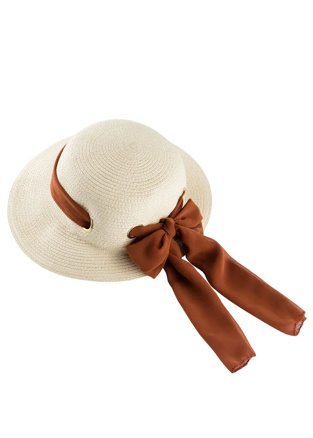 SOMBRERO PARA EL SOL NATURALMARRóN