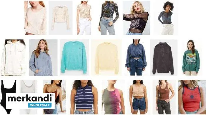 STOCK DE LA TIENDA DE ROPA AL POR MAYOR DE URBAN OUTFITTERS  50 PIEZAS