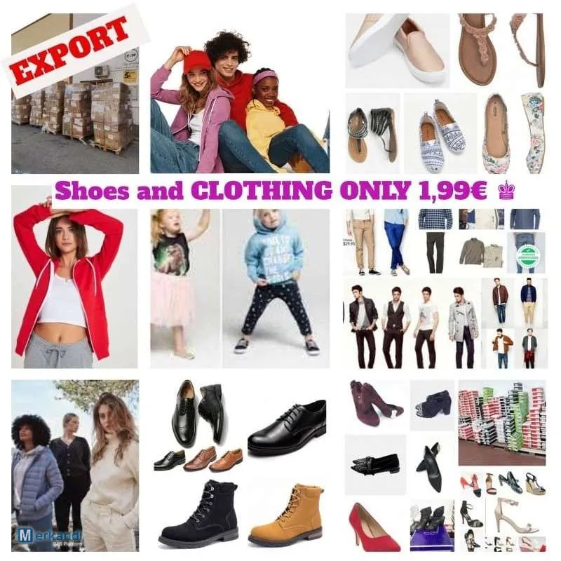 STOCK DE ROPA Y CALZADO PARA EXPORTACIóN A ÁFRICA  VENTA POR CONTENEDOR