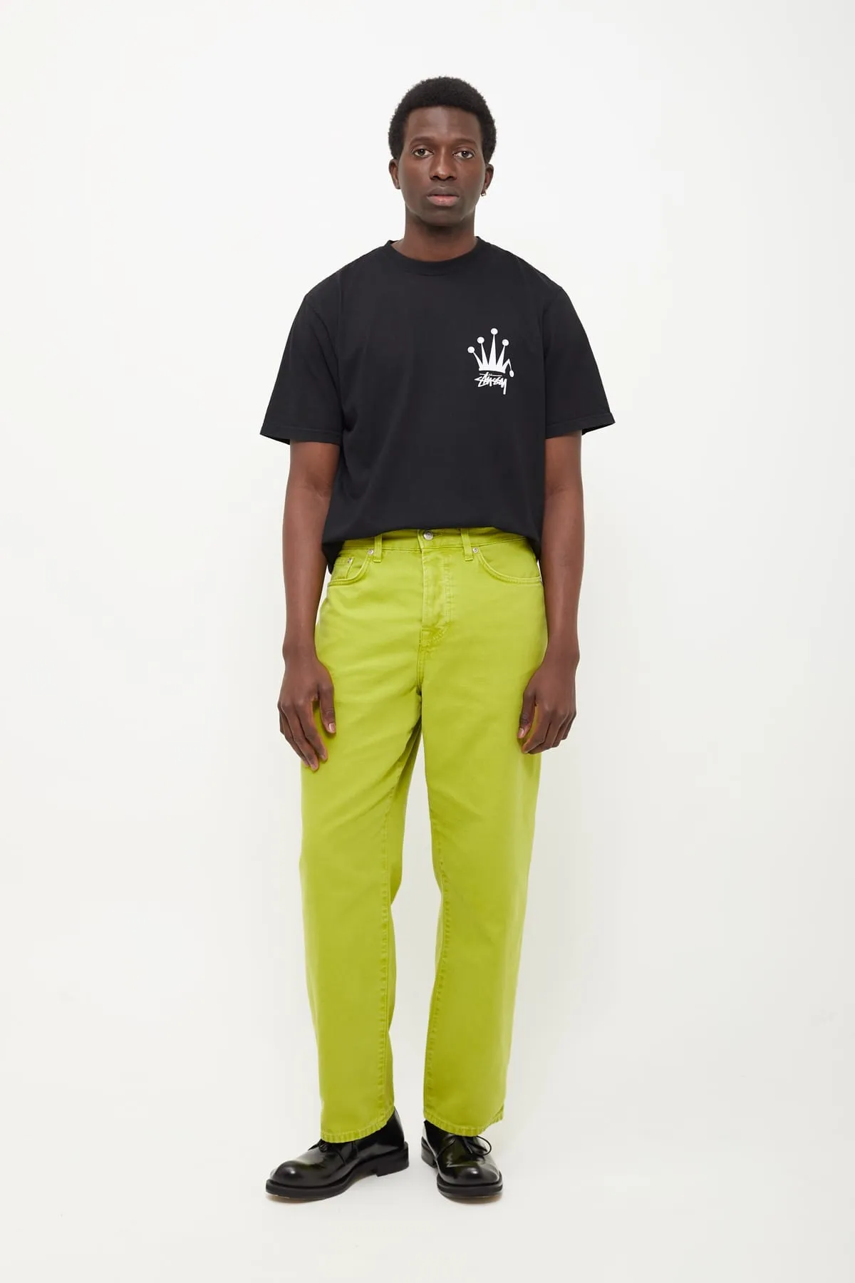 STUSSY CACTUS WASHED CANVAS BIG OL JEANS