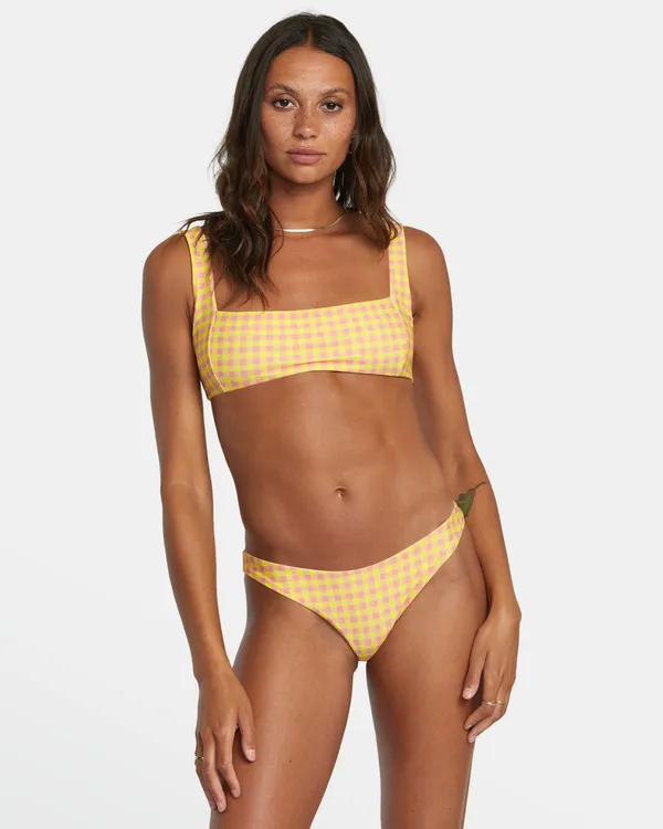SUNKISSED SQUARE  TOP DE BIKINI BRALETTE REVERSIBLE PARA MUJER