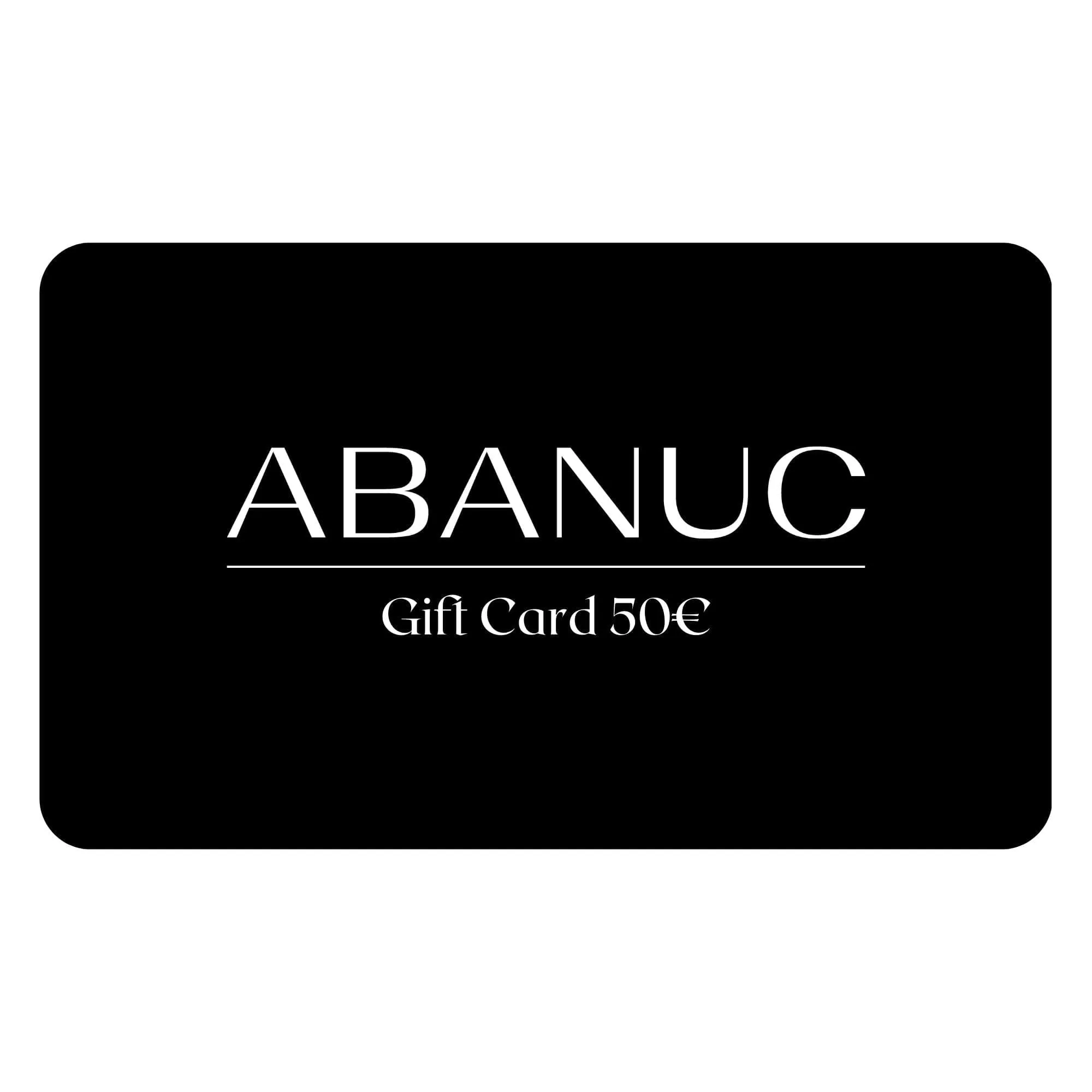 Tarjeta de regalo ABANUC