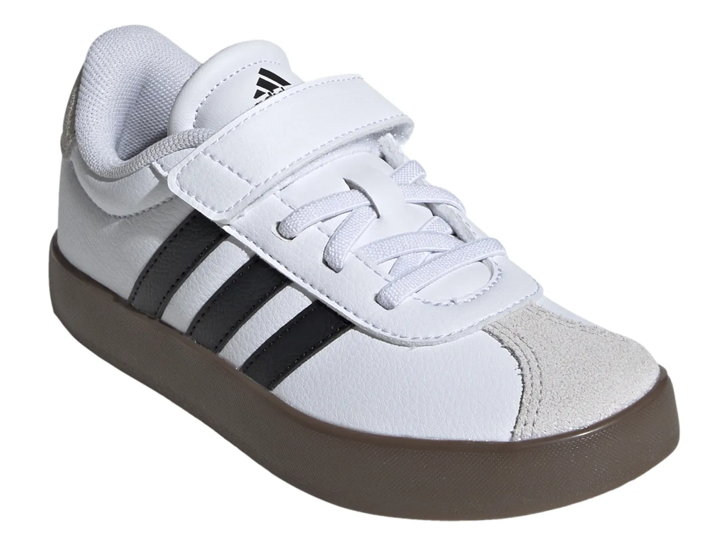 Tenis Adidas Vl Court 3.0 Blanco Para Niño