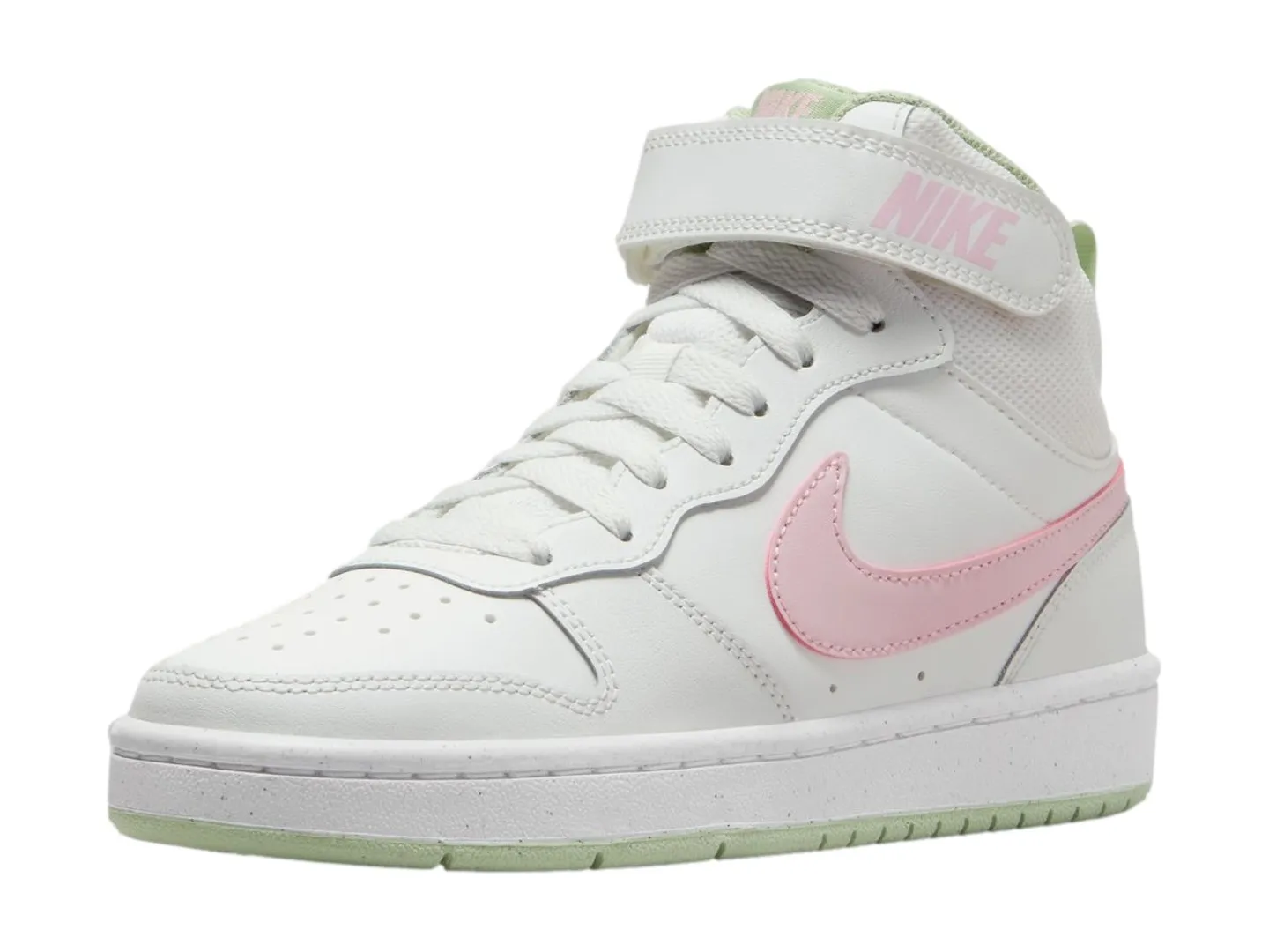 Tenis Nike Court Borough Blanco Para Niña