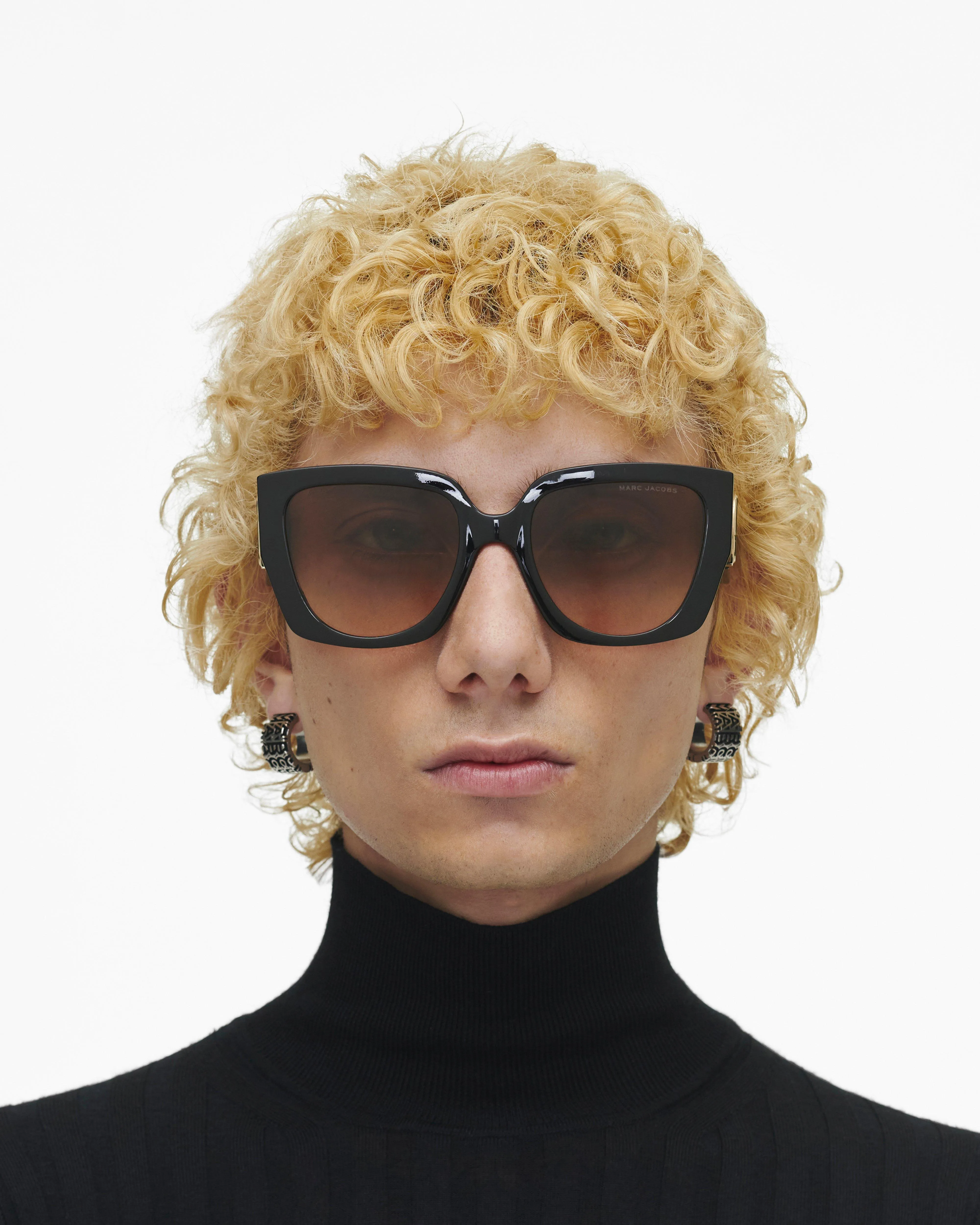 The J Marc Square Cutout Sunglasses