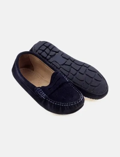 TIZZAS Mocasín azul marino básico