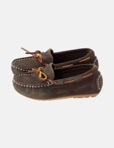 TIZZAS Mocasín marrón básico
