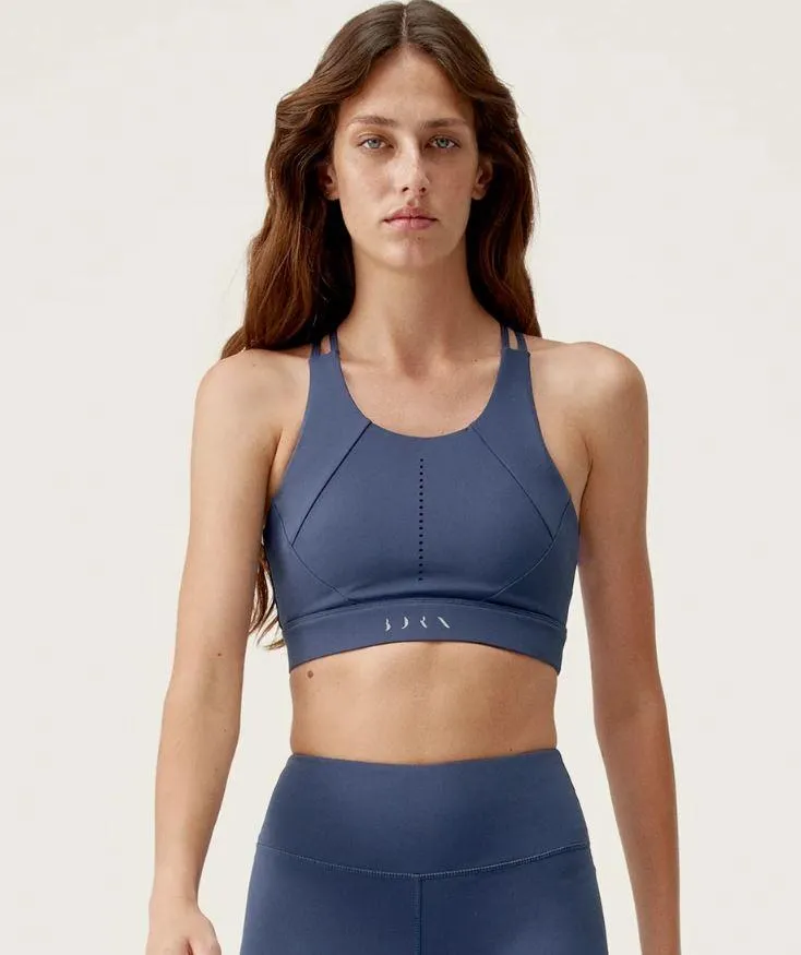 Top Born Living Yoga Saril Sailor Blue