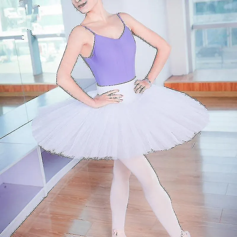 Traje de Danza de Ballet Negro Blanco Rojo de Tutú De Plato Profesional Para Mujer Tutu Ballet Ballet Adulto Da