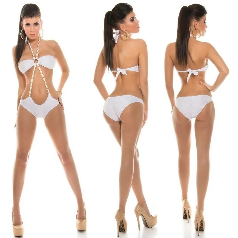Trikini Blanco moderno Córcega 