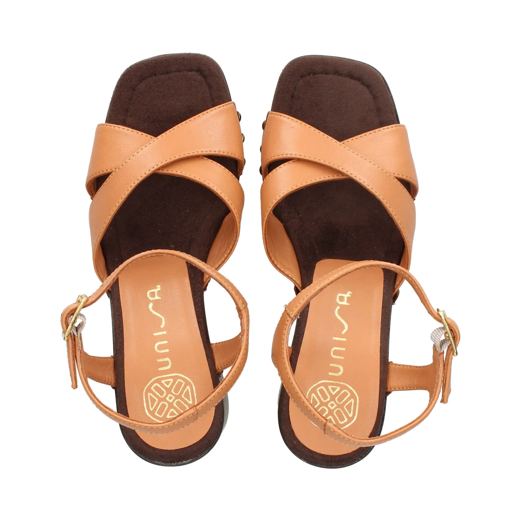 UNISA Sandalias con plataforma de Mujer CINNAMON