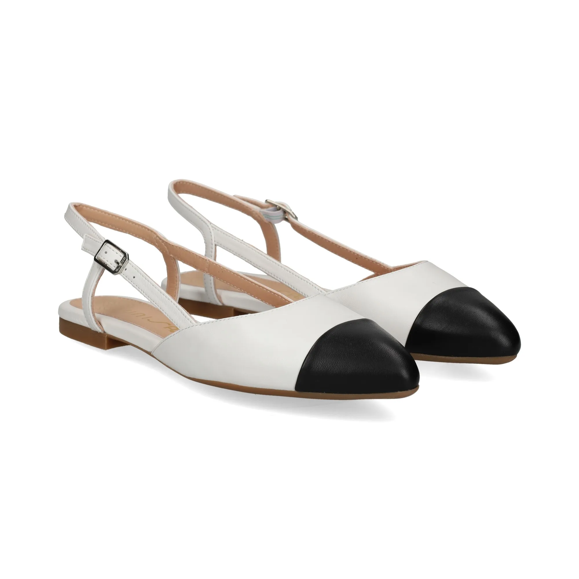 UNISA Zapatos planos de Mujer BLANCO