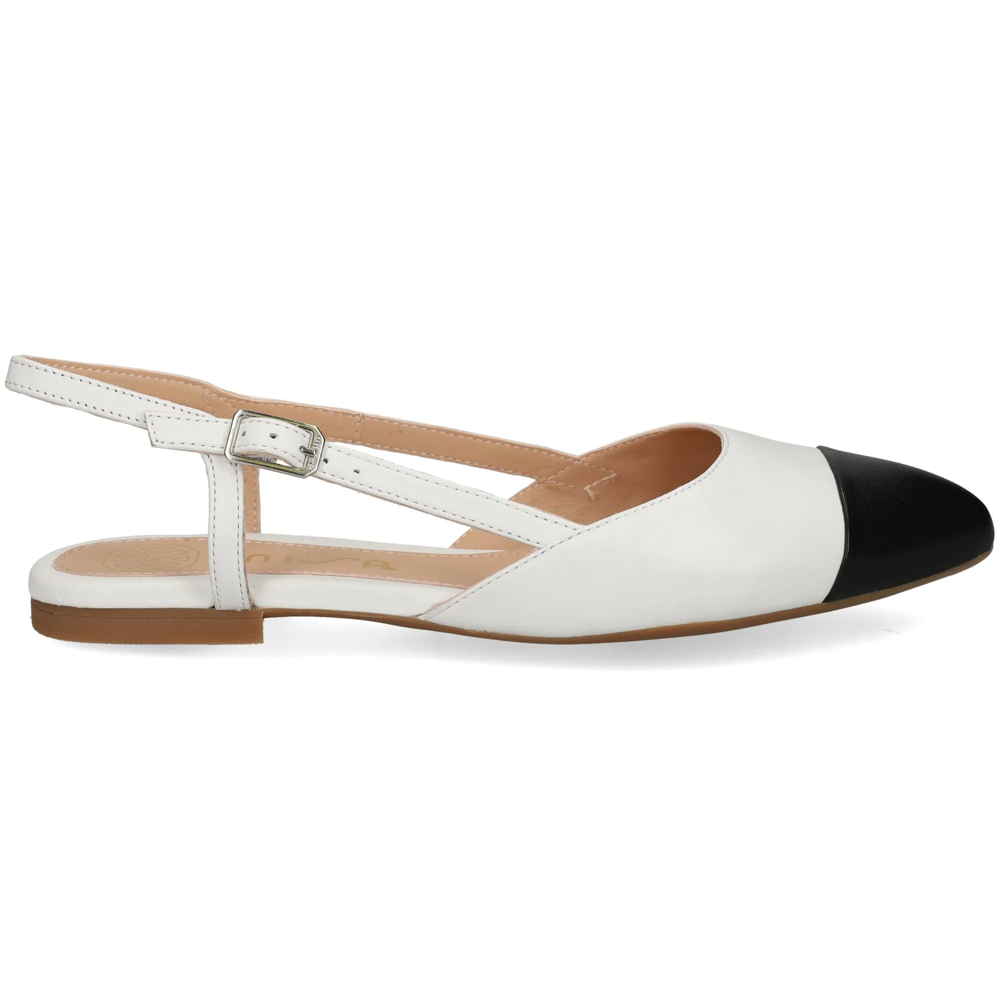 UNISA Zapatos planos de Mujer BLANCO