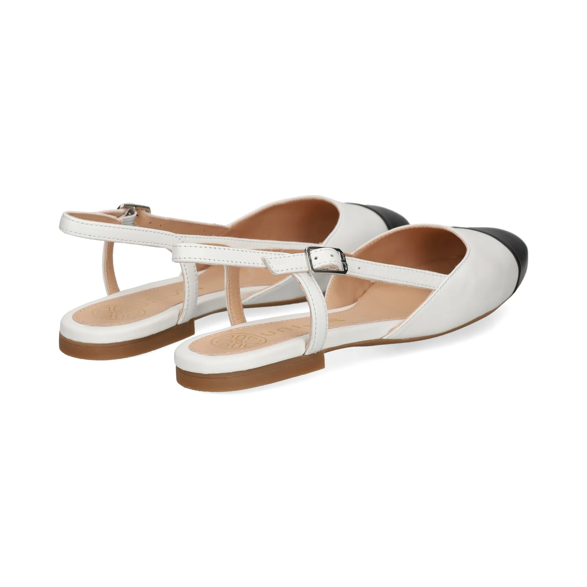 UNISA Zapatos planos de Mujer BLANCO
