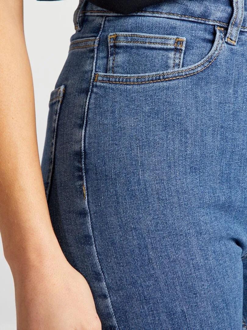 VAQUERO SKINNY DE TIRO ALTO  AZUL