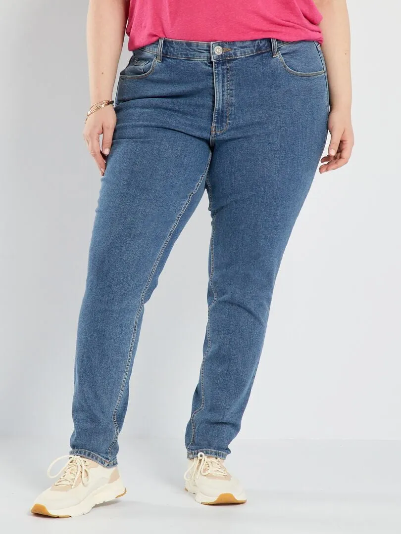 VAQUERO SLIM DE TALLE ALTO  L28  AZUL
