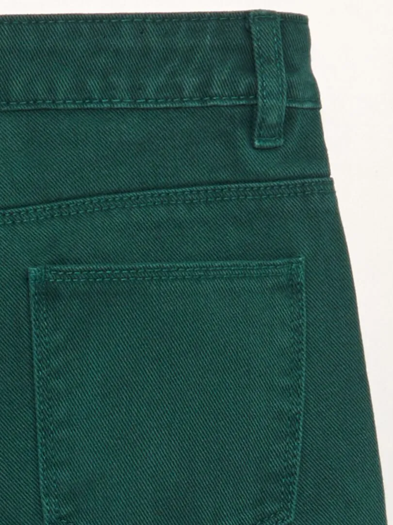 VAQUERO WIDE LEG DE TIRO ALTO  VERDE