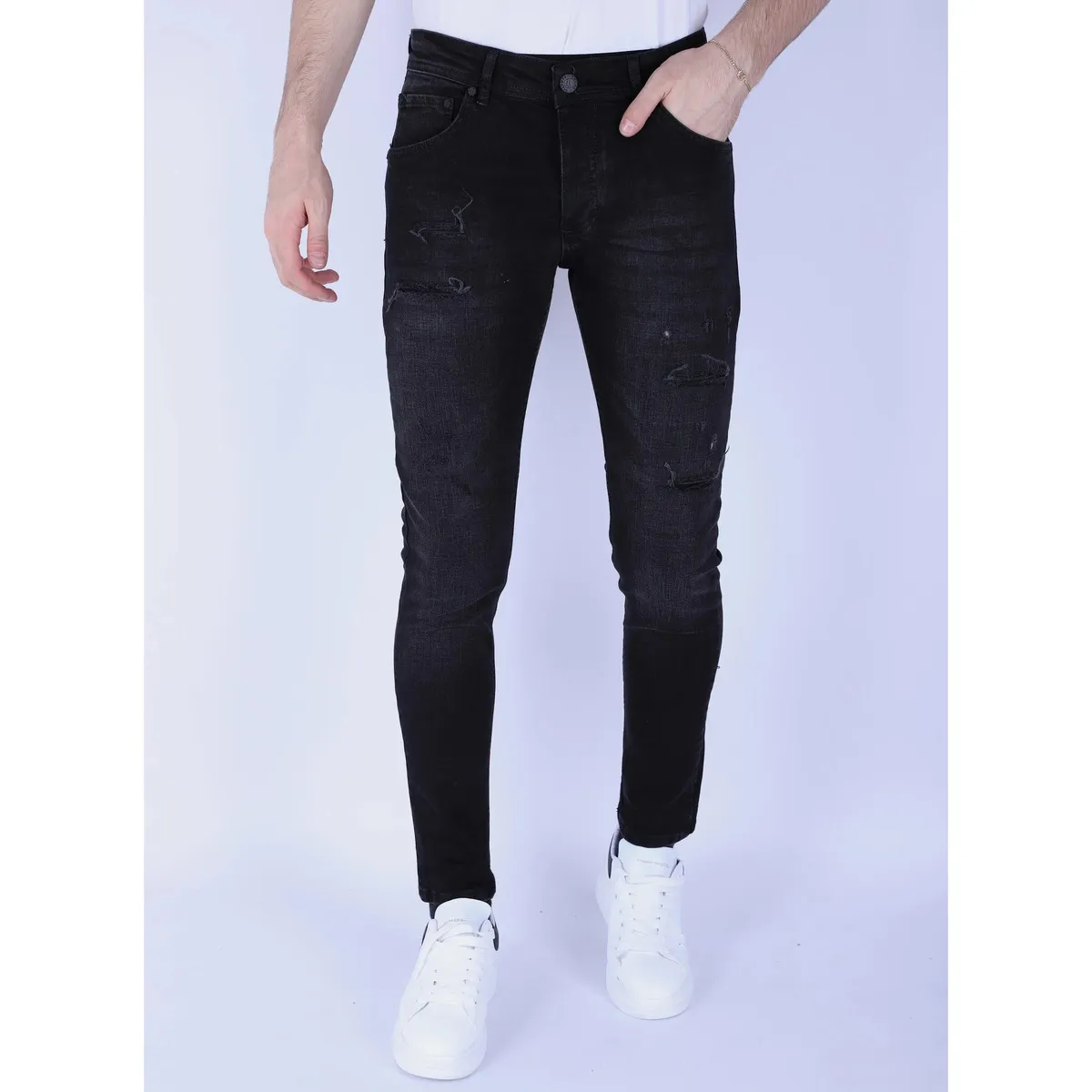 Vaqueros Slim Fit Para Hombre