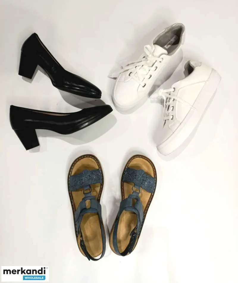 Venta al por mayor de zapatos de mujer de marca Amazon outlet de grado B para hombre