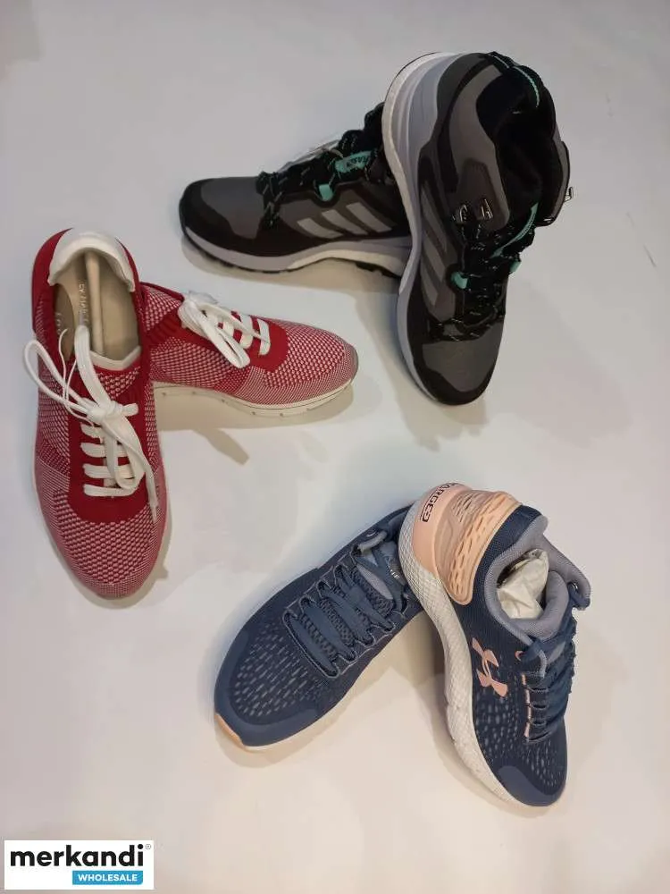 Venta al por mayor de zapatos de mujer de marca de Amazon outlet de grado A para hombre