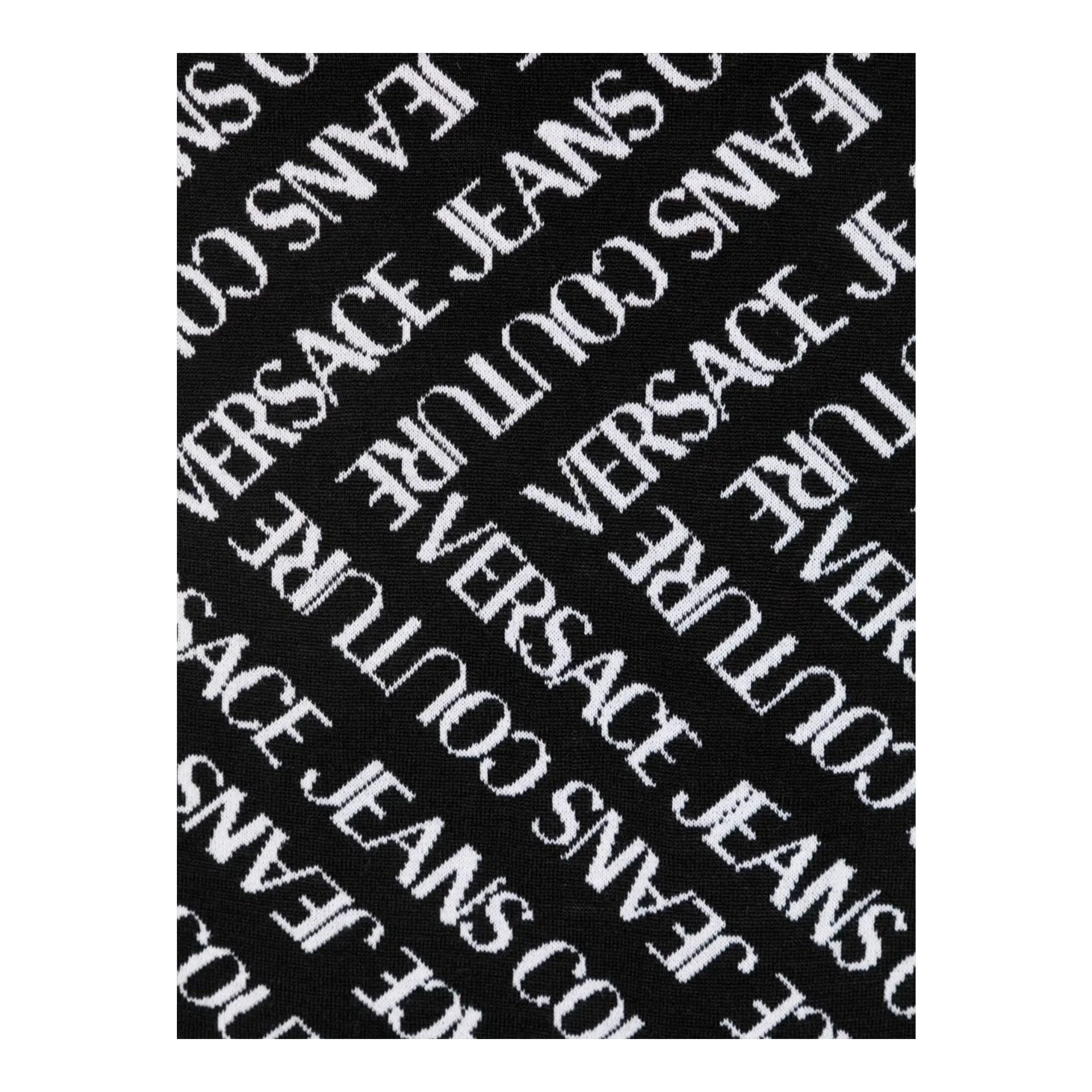VERSACE JEANS Bufandas L01 BLACK/WHITE