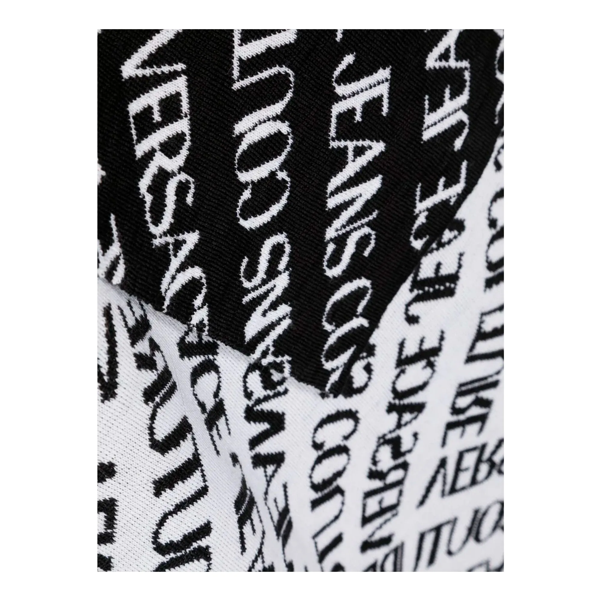 VERSACE JEANS Bufandas L01 BLACK/WHITE