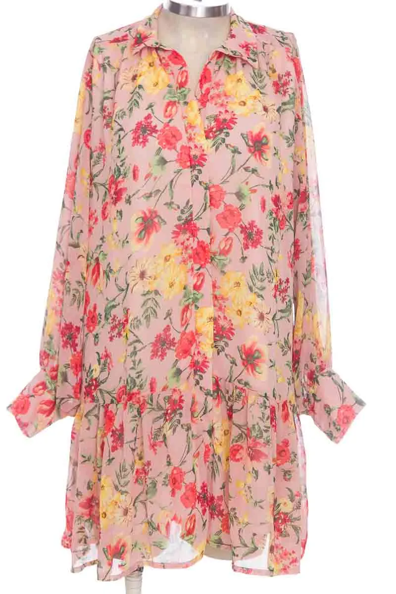 VESTIDO / ENTERIZO COLOR ROSADO  REVIE W