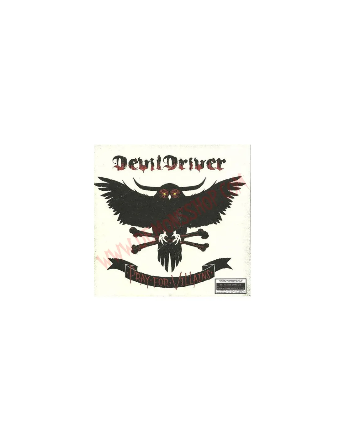 Vinilo LP DevilDriver ‎– Pray For Villains
