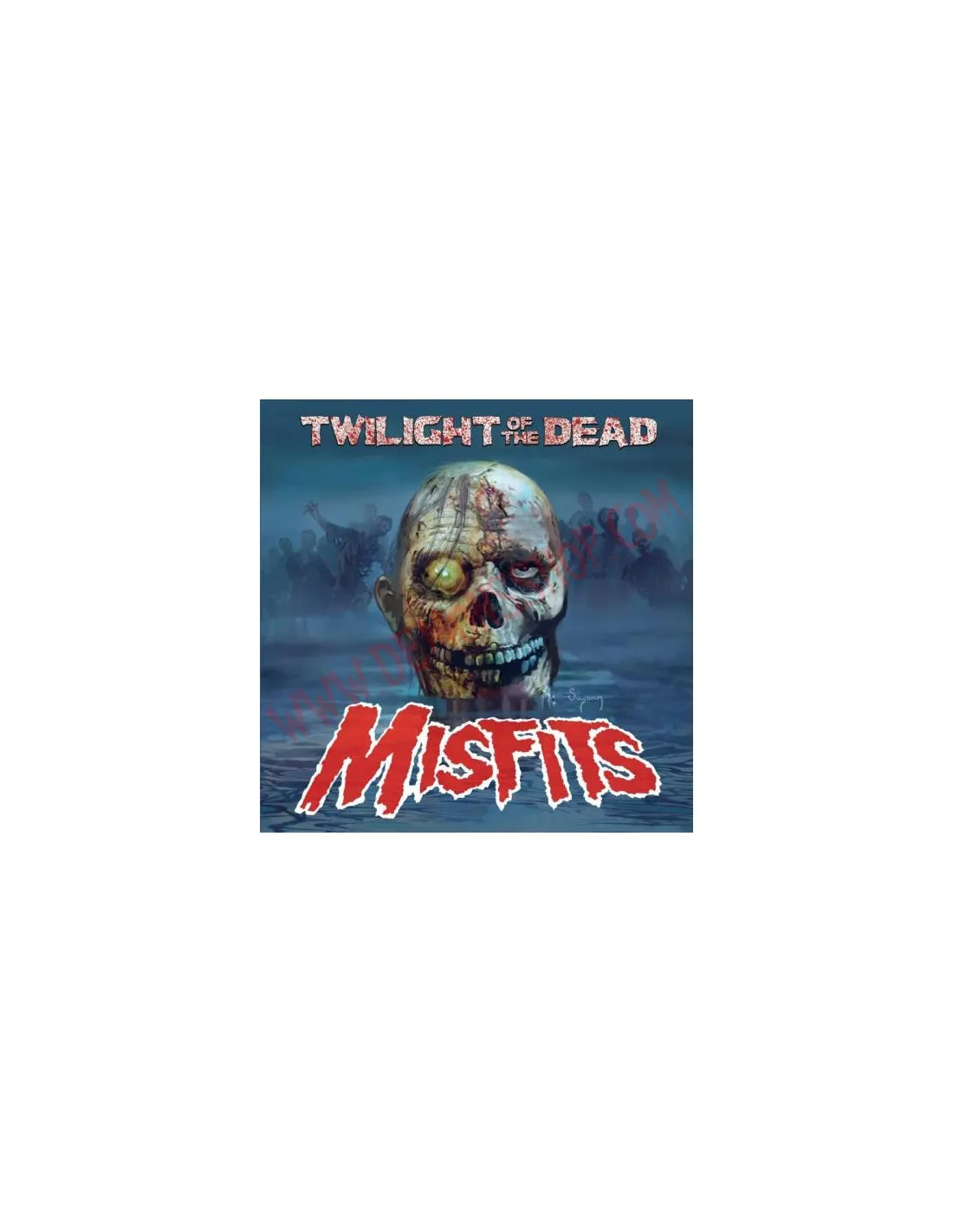 VINILO LP MISFITS  TWILIGHT OF THE DEAD