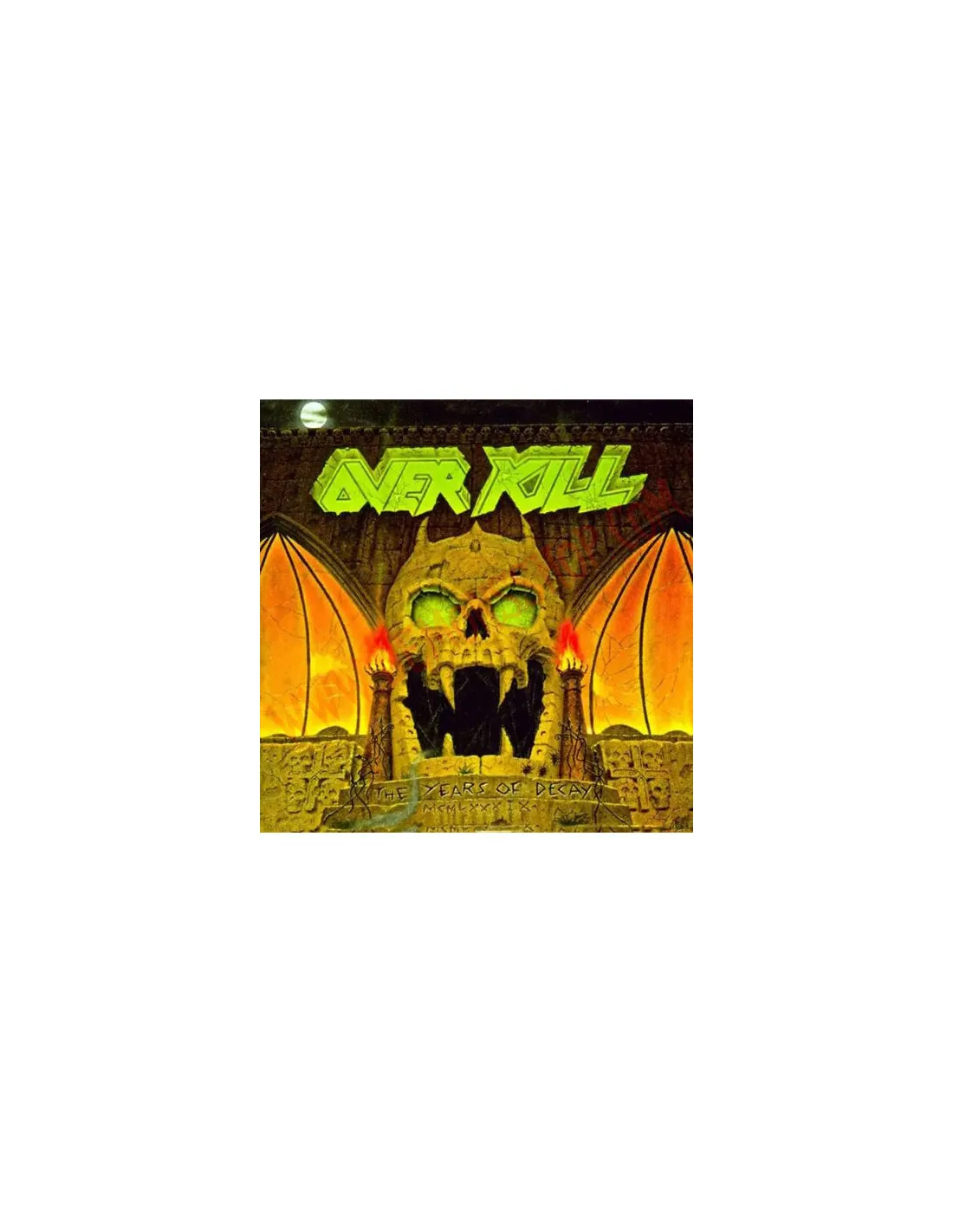 VINILO LP OVERKILL  THE YEARS OF DECAY