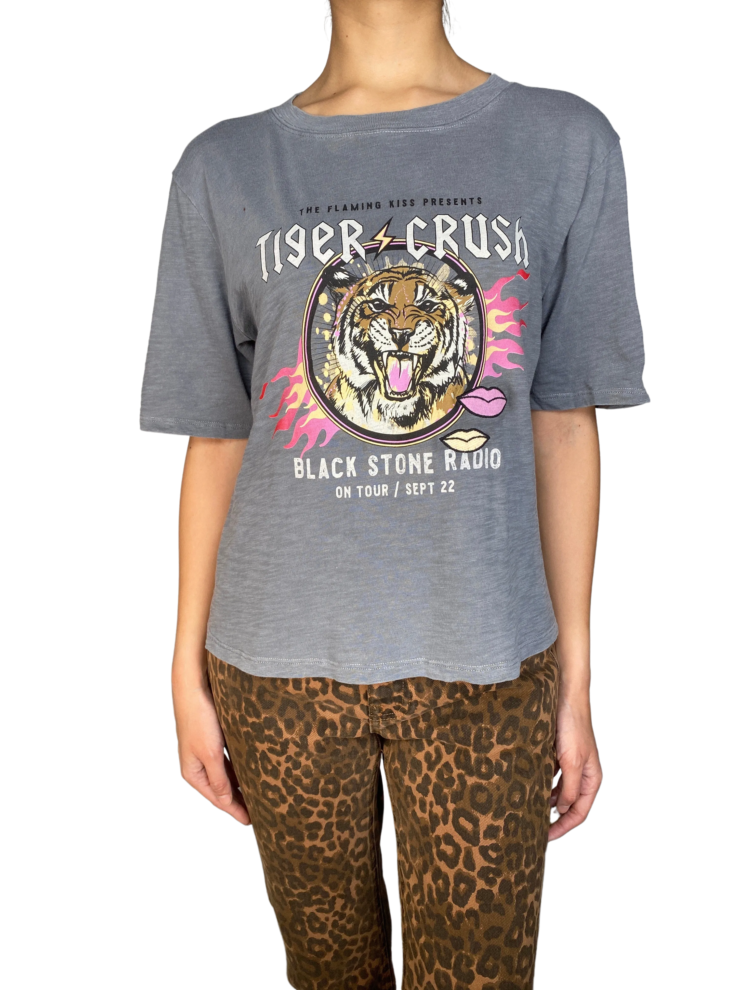 VINTAGE Polera Tiger Crush